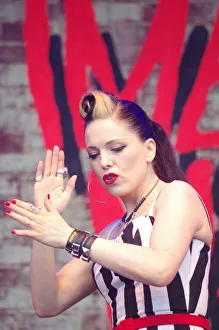 Imelda May, Love Supreme Jazz Festival, Glynde Place, East Sussex, 2014. Artist: Brian O Connor