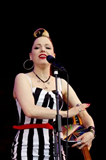 Imelda May, Love Supreme Jazz Festival, Glynde Place, East Sussex, 2014. Artist: Brian O Connor