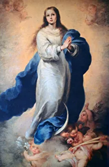 Immaculate Conception, 1665-1670. Artist: Bartolome Esteban Murillo Immaculate Conception, 1665-1670. Artist: Bartolome Esteban Murillo