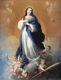 Sacred Prints: The Immaculate Conception, 17th century. Creator: Workshop of Bartolome Esteben Murillo