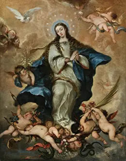 Our Lady Prints: The Immaculate Conception, c1665. Creator: Antolinez, Jose (1635-1675)
