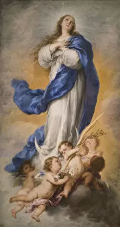 The Immaculate Conception of the Virgin, 1670s. Creator: Murillo, Bartolome Esteban