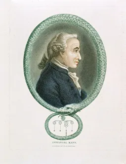 Eternity Prints: Immanuel Kant, German philosopher, 1812