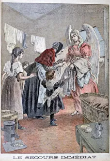 Immediate help, 1899. Artist: Oswaldo Tofani