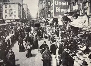 Immigrant Gallery: Immigrants on New York Citys East Side, USA, 1900s