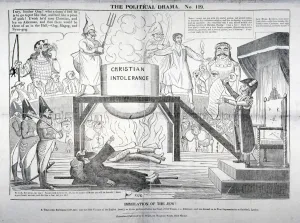 Boiling Prints: Immolation of the Jew!, 1835. Artist: G Drake