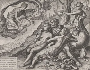 The Immortal Rewards of Virtue, 1564. Creator: Cornelis Cort