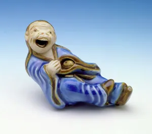 Hirado Ware Prints: Immortal with Toad: Gama Sennin, Mid-19th century. Creator: Anon