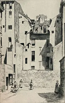 Schneider Prints: Impasse du Boeuf, 1915. Artist: Otto J Schneider