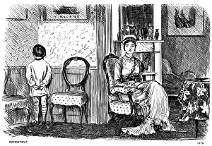 Impenitent, 1878 (1891). Artist: George du Maurier