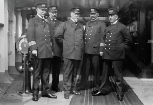 Shipping Line Prints: On the Imperator, Capt. H. von Meibom
