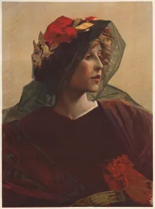 Each With A Tissue Paper Guard Prints: Imperia. Creator: Alfred-Pierre Agache (French, 1843-1915); Imprimerie Champenois