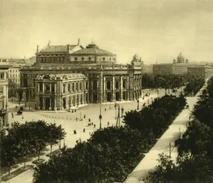 Gottfried Prints: The Imperial Court Theatre, Vienna, Austria, c1935. Creator: Unknown
