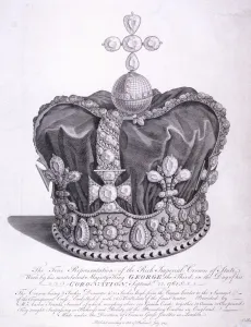 Rooker Gallery: Imperial crown of state worn by King George III on his coronation, 1763