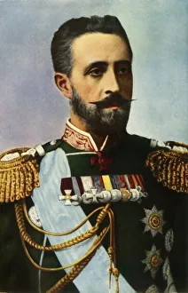 His Imperial Highness the Grand Duke Nicholas, 1916. Creator: Unknown