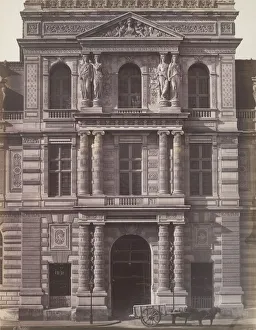 Palais Du Louvre Prints: [Imperial Library of the Louvre], 1856-57. Creator: Edouard Baldus
