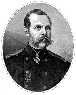 William Biscombe Prints: His Imperial Majesty Alexander II. Czar of Russia, 1874. Creator: William Biscombe Gardner