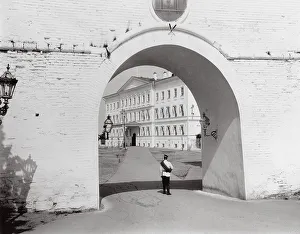 Gateway Prints: The Imperial Palace in Nizhny Novgorod, Russia, 1896. Artist: Maxim Dmitriev