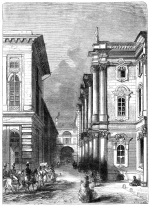 Part of the Imperial Palace at St Petersburg, Russia, 1864. Artist: C W Seeres