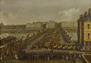 1805 Prints: The imperial procession on the way to the coronation ceremony on Dec 2nd, 1804, 1805