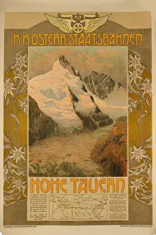 Railroad Prints: Imperial Royal Austrian State Railways: Hohe Tauern