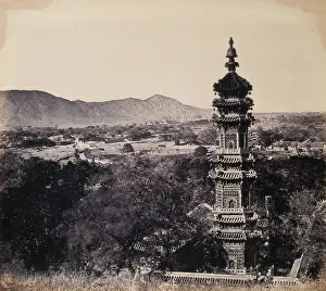 Felix Beato Prints: The Imperial Summer Palace (Yuan ming yuan)