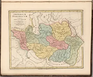 Imperium Parthicum (Parthian empire). Artist: Wilkinson, Robert (active End of 18th cen. )