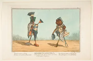 Domestic Help Prints: Implements Animated, Pl. 2, Dedicated to the Housemaids and Cooks of the United Kingdoms