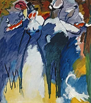 Rhythm Gallery: Impression VI (Sunday), 1911. Creator: Kandinsky, Wassily Vasilyevich (1866-1944)