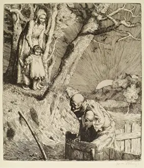Rescue Prints: He Was Imprisoned, 1888. Creator: William Strang