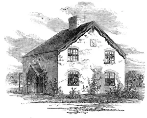 Housing Development Prints: Improved Cottage Dwellings for the Labouring Classes, 1857. Creator: Unknown