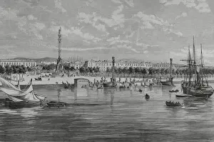 Celebrations Prints: Improvements of the city, Barcelona