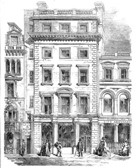 Fireproof Prints: Improvements in Fleet-Street - the Union Bank of London