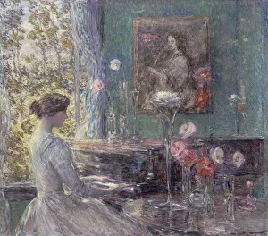 Childe 1859 1935 Collection: Improvisation, 1899. Artist: Hassam, Childe (1859-1935)