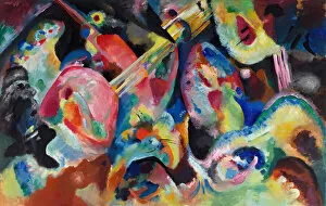 Rhythm Gallery: Improvisation. Deluge, 1913. Creator: Kandinsky, Wassily Vasilyevich (1866-1944)