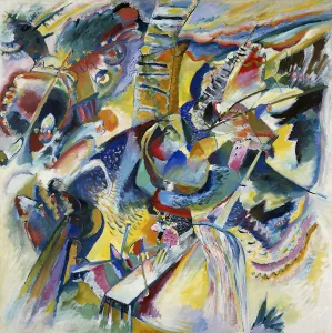 Rhythm Gallery: Improvisation Klamm, 1914. Creator: Kandinsky, Wassily Vasilyevich (1866-1944)