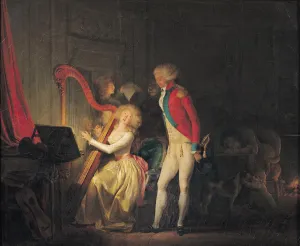 Boilly Gallery: The Improvised Concert, or The Price of Harmony, 1790. Artist: Boilly, Louis-Leopold (1761-1845)