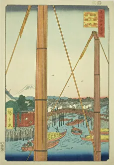 Inari Shrine Prints: Inari Bridge and Minato Shrine