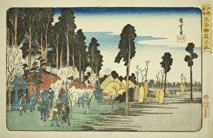Toro Prints: Inari Shrine at Oji (Oji Inari no yashiro)