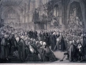 William Miller Prints: Inaugaration of Lord Mayor Nathaniel Newnham, London, 1801. Artist: Benjamin Smith