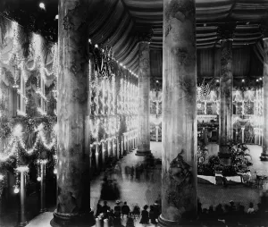 Inauguration Prints: Inaugural decorations, McKinley inauguration