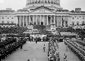 Inauguration Prints: Inauguration, 1913, 1913. Creator: Bain News Service
