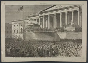 The Inauguration of Abraham Lincoln as President of the United States…, March 4, 1861, 1861