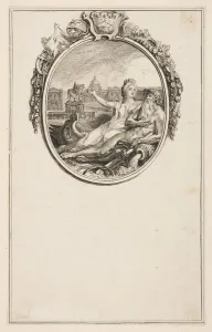 Metropolita Prints: Inauguration de la statue equestre de Louis XV, 1766. Creator: Pierre Chenu