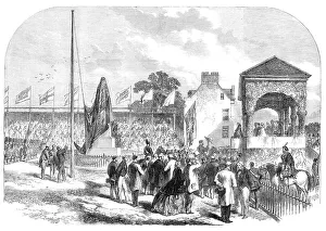 Inauguration Prints: Inauguration of the statue of the late Prince Consort