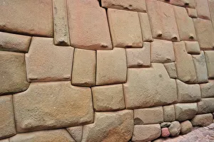 Inca Wall, Cusco, Peru, 2015. Creator: Luis Rosendo
