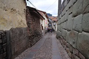 Inca Wall, Cusco, Peru, 2015. Creator: Luis Rosendo
