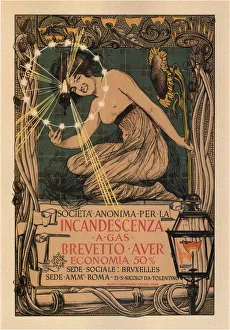 Gaslight Prints: Incandescenza company, 1895. Artist: Mataloni, Giovanni (1869-1944)