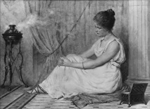 Percival Prints: Incense, 1899. Creator: Percival De Luce