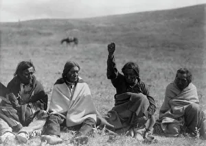 Incense-Atsina, c1908. Creator: Edward Sheriff Curtis